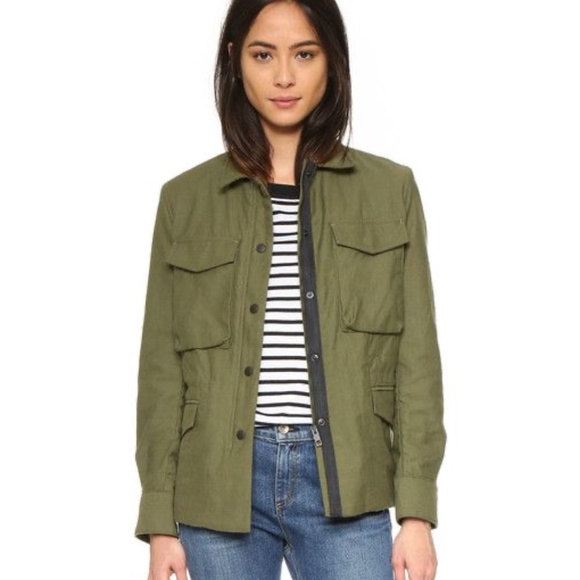 Rag & Bone Field Military Jacket Army Green - Picture 1 of 8